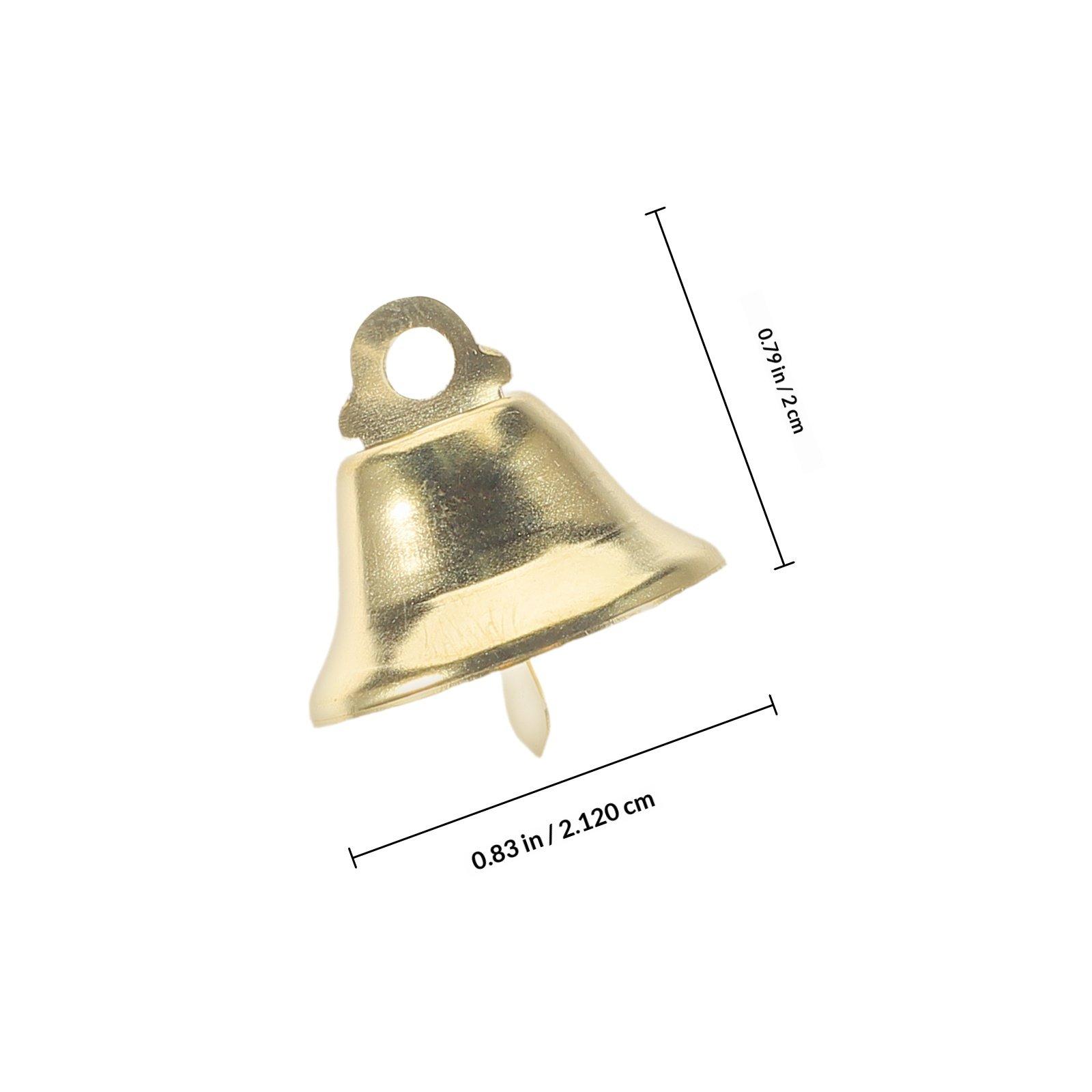 

20Pcs Mini Metal Christmas Bells 2.1cm Jingle Bells Decor for Tree Door Hangbag Wall DIY Jewelry Pendant Holiday Gift Packaging other золотистый