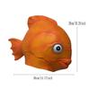 Maschera Pesce Rosso Carpa Maschera Intera per la Testa Festa in Maschera di Halloween Costume Cosplay Accessori Divertenti