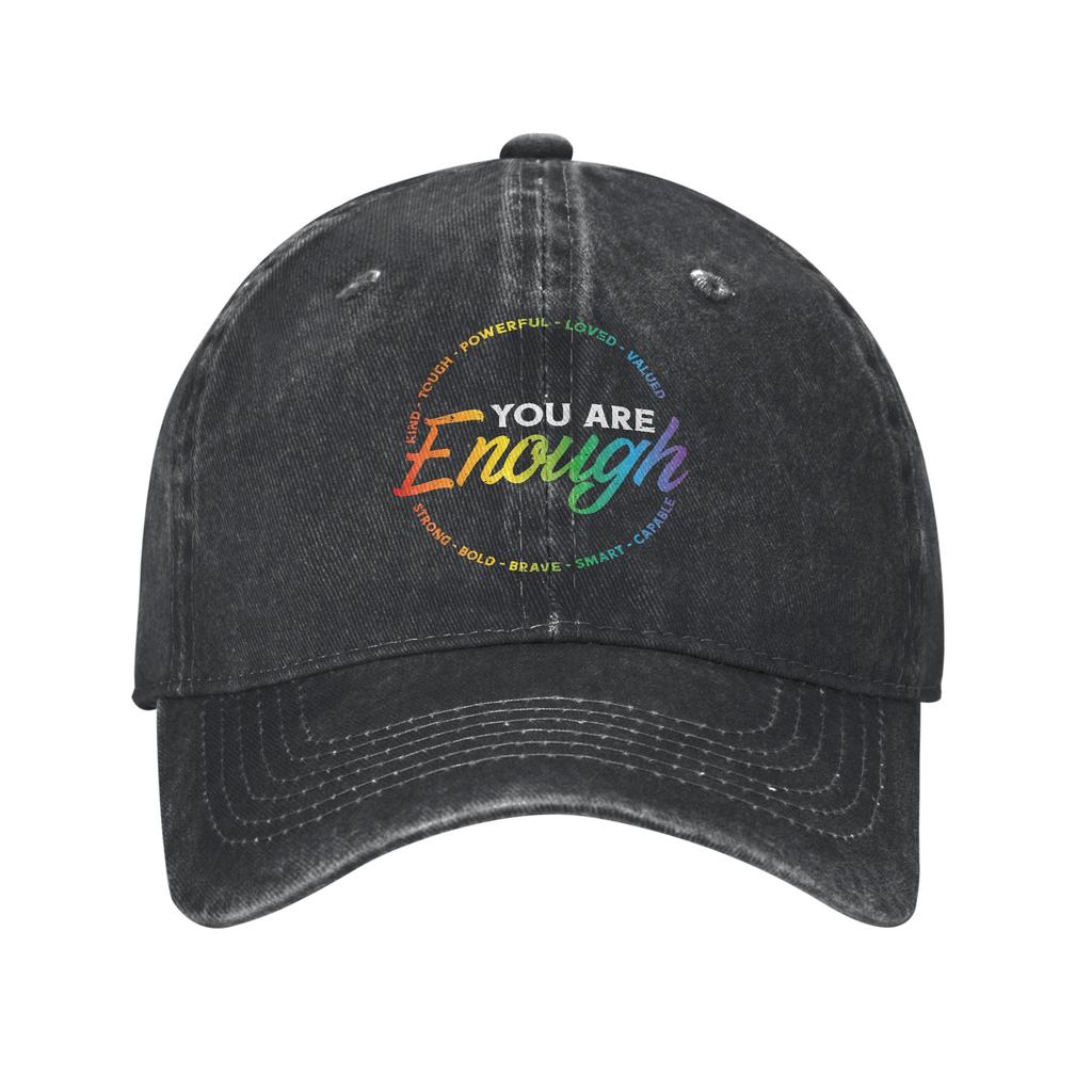 Równość LGBT Duma Świadomość dla Gejów Czapka z Daszkiem Unisex Kobiety Zniszczony Jeans Prany Snapback Kapelusz Outdoor Regulowany Czapki Kapelusz