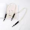 Fashion Elastic Pearl Suspenders Elegant Adjustable Adjustable Straps Back Versatile Suspenders Braces for Women