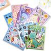 8 Sheets Make Your Own Dinosaur Sticker Sea Animals Stickers DIY Cute a Face Project Theme Birthday Party Favor Supplies