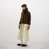 WEDNESDAY DELIGHT Wd_Pile Winter Vest_Brown