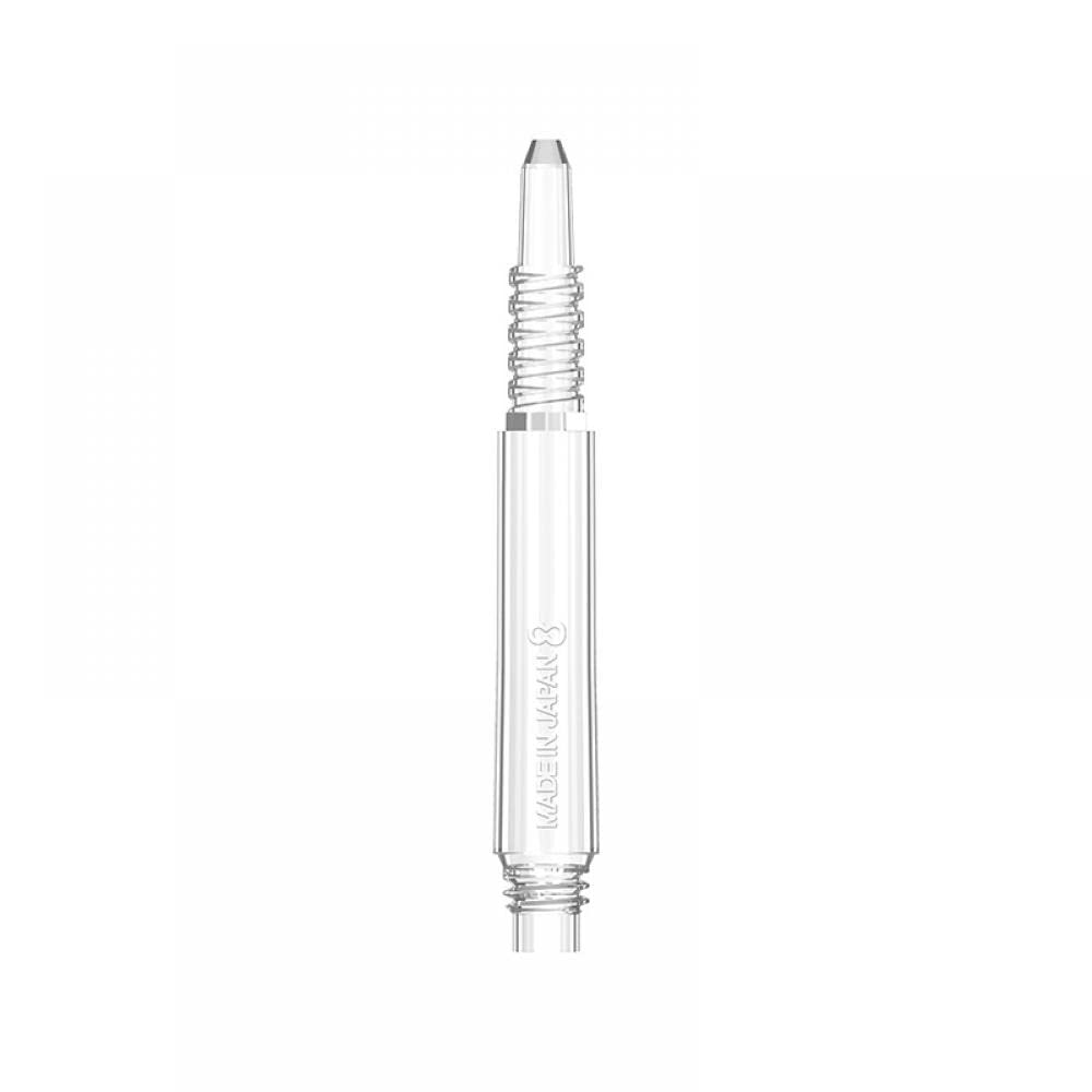 Target 8 Flight Shafts regular clear 22.5mm чистый