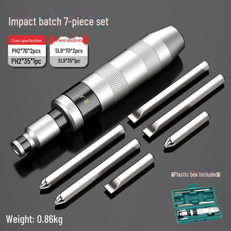 Impact Screwdriver Set for Rusty Screws with Sleeves