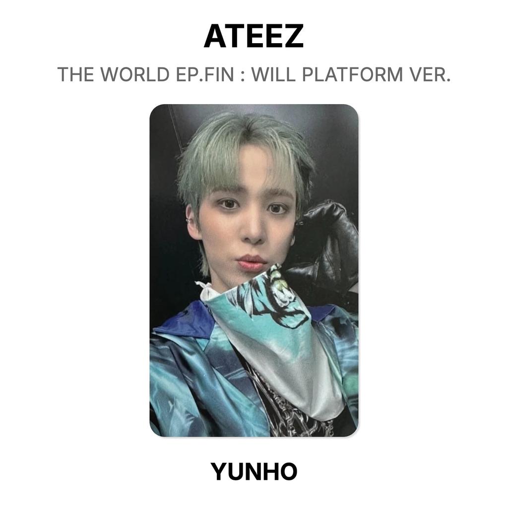 ATEEZ THE WORLD EP.FIN : WILL PLATFORM VER. Official Photocard