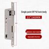 Smart Stainless Steel Fingerprint Lock - Broken Bridge Aluminum, Single/Multi-Point, Alloy Door Lock (8535, 8520, 8530)