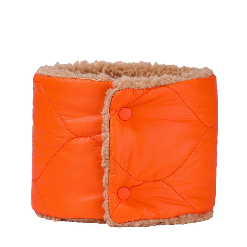 New Thickened Scarf Winter Velvet Neck Protection Scarf Warm Outdoor Double-sided Fashion Neck Cover Ski Windproof