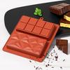 Chocolate Bar Mold Deep for Dubai Pistachio Chocolate Bar Thick Silicone Mold for Stuffed Large Candy