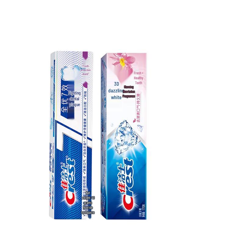 Crest Toothpaste Duo: All-in-One & 3D White