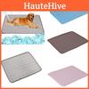 Haustierkühlmatratze für Hunde und Katzen Ungiftige Eisseidenmatte, um Ihr Haustier kühl und komfortabel zu halten