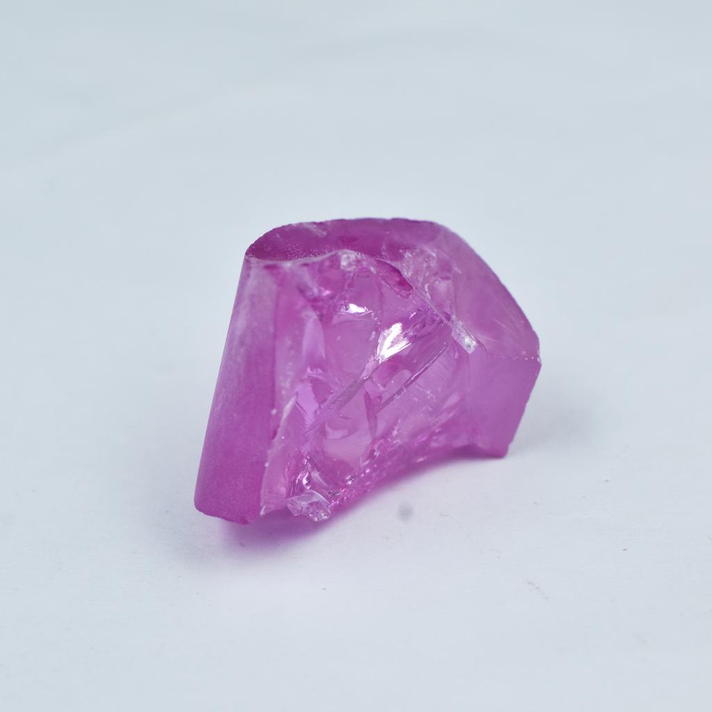Pink Zircon Natural 50 Ct Uncut Raw Rough CERTIFIED Loose Gemstone Raw Rough