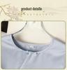 2026 Spring/Autumn Women's Lightweight Chinese Style Long Sleeve Base Layer Top