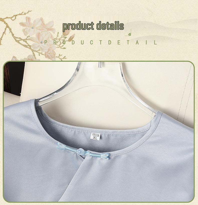 2026 Spring/Autumn Women's Lightweight Chinese Style Long Sleeve Base Layer Top