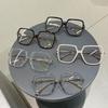 New Big Frame Blue Light Blocking Glasses Female Fashion Stylish Men Trend Brand Design Computer Protecting Eyewear