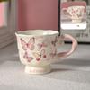 Retro Coffee Cup for Women's Personal High End Feeling Light Luxury High Value Ceramic British Afternoon Tea Cup Latte Cup