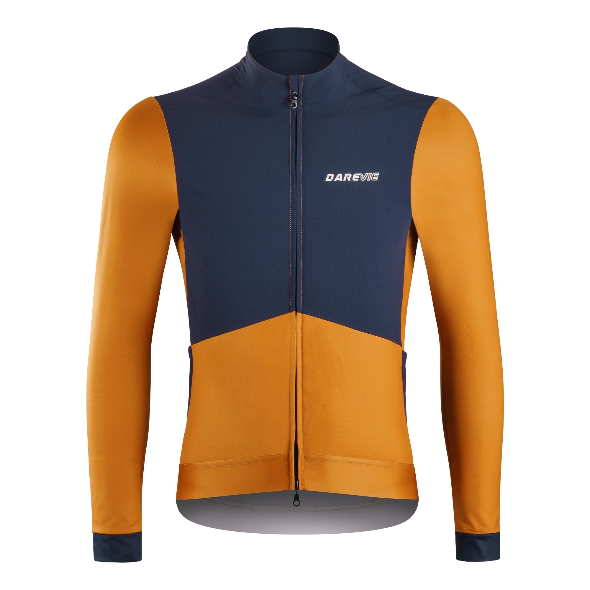 

Darevie Cycling Long Cycling Wear for Autumn and Road High Suitable for Temperatures from Jersey, Sleeve, Fleece-Lined, Windproof, Winter, Bike,