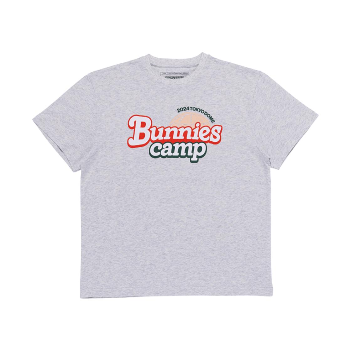 NewJeans Bunnies Camp 2024 Tokyo Dome T-Shirt Light Gray ONE SIZE