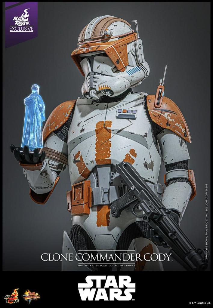 Star Wars Episode Revenge of the Sith Scale Commander Cody Phase 1 [Movie Masterpiece] III 1/6 Figure (with Helmet)