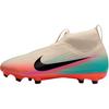 Sam Kerr x Mercurial Superfly 10 Academy GS MG Ivoire Pâle Noir Chaussures à Crampons Enfants Gris IB4439-100