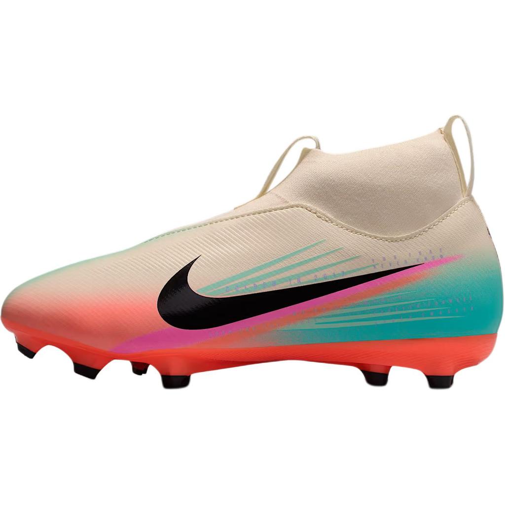 Sam Kerr x Nike Mercurial Superfly 10 Academy GS MG Pale Ivory Black Kinder Fußballschuhe Grau IB4439-100