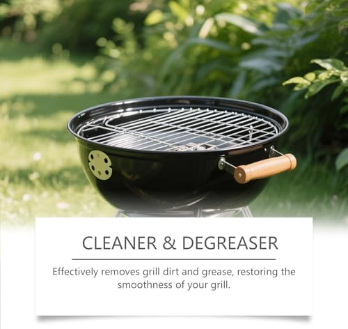 Heavy-Duty Grill & Oven Cleaner Spray, Fast-Acting Degreaser for Kitchen, BBQ, Stove & Stain Removal