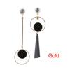 New Fashion 1 Pair Statement Flower Crystal Bead Tassel Fringed Earrings For Women Rhinestone Long Chain Crystal Drop Earrings