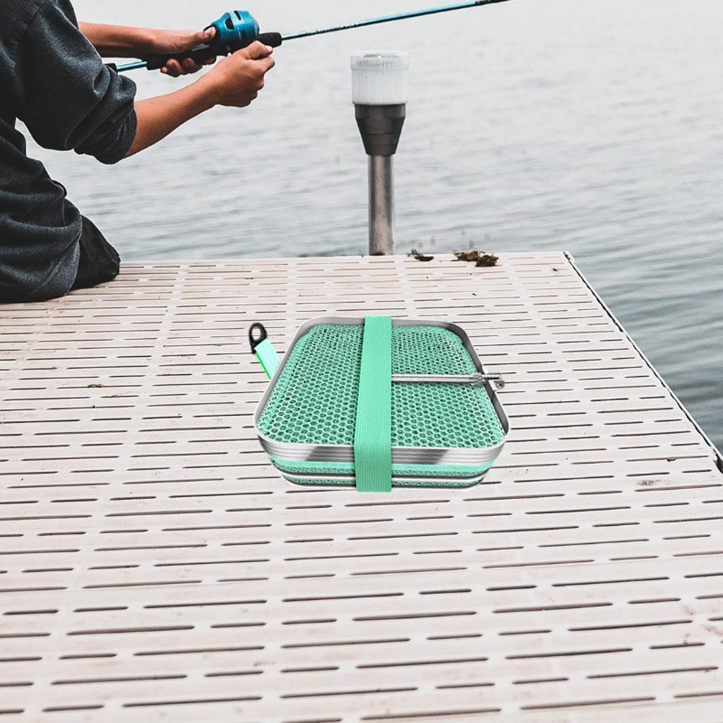 Collapsible Fish Basket Storage Fishing Tackle Heavy Duty Multipurpose