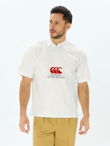 Canterbury Heavy Rugby Shirt, Unisex, White, Size XL