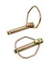 DIN11023 Heavy Duty Lynch Pin Safety O-Pin Rotary Tiller Hitch Spring Pin.