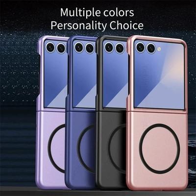 Ultradünne Slim Magsafe Kabellose Ladehülle Für Samsung Galaxy Z Flip 7 7FE 6 5 4 3 Hautgefühl Robust Stoßfest Schutzhülle