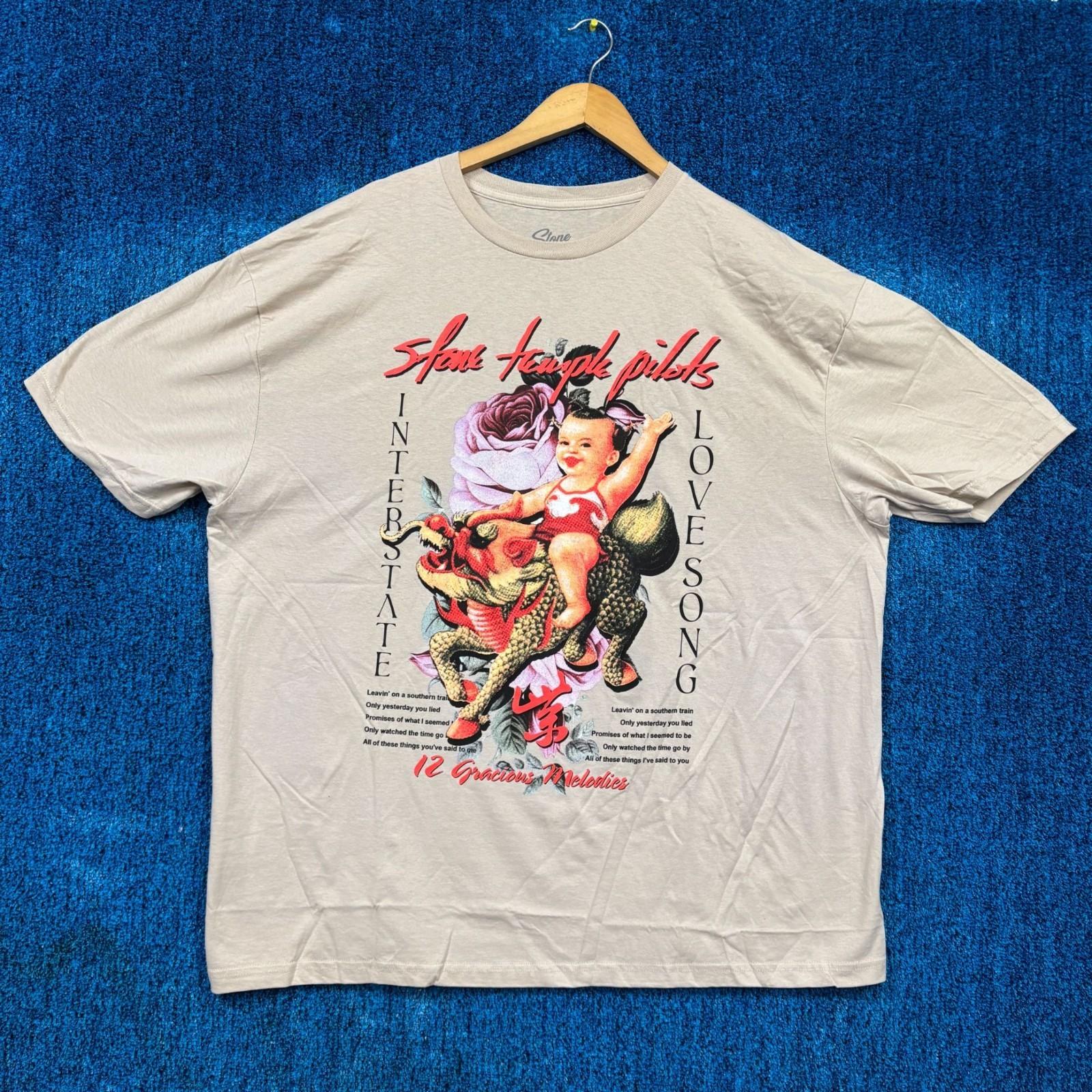 Stone Temple Pilots “Interstate Love Song” Graphic T-Shirt Size 2XL XXL