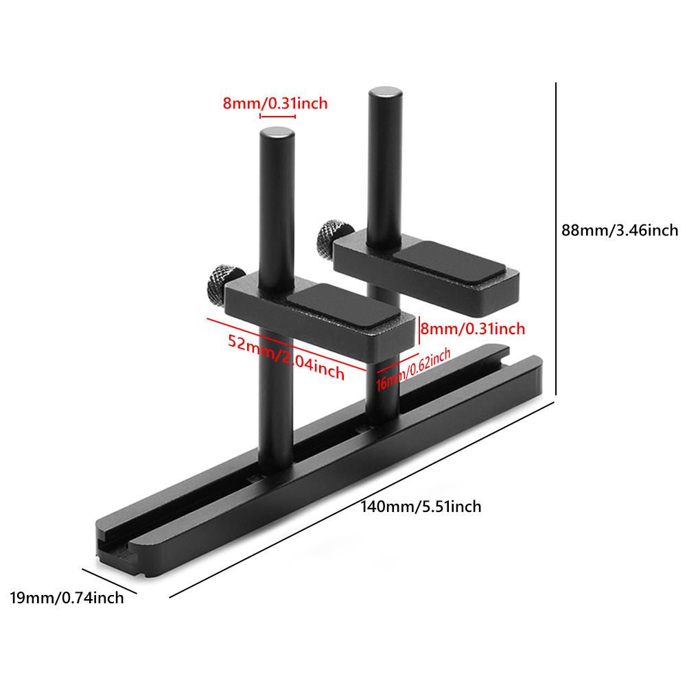 Aluminum Alloy Graphics Card Support Graphics Video Card Bracket Holder Sliding for 8/12cm Fans Computer Cooler Case Accessories