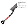Car Snow Shovel Brush Deicing Scraper Removable Windshield Retractable Multi-Purpose Winter Cleaning Tool with Foam Handle And Snow Trough