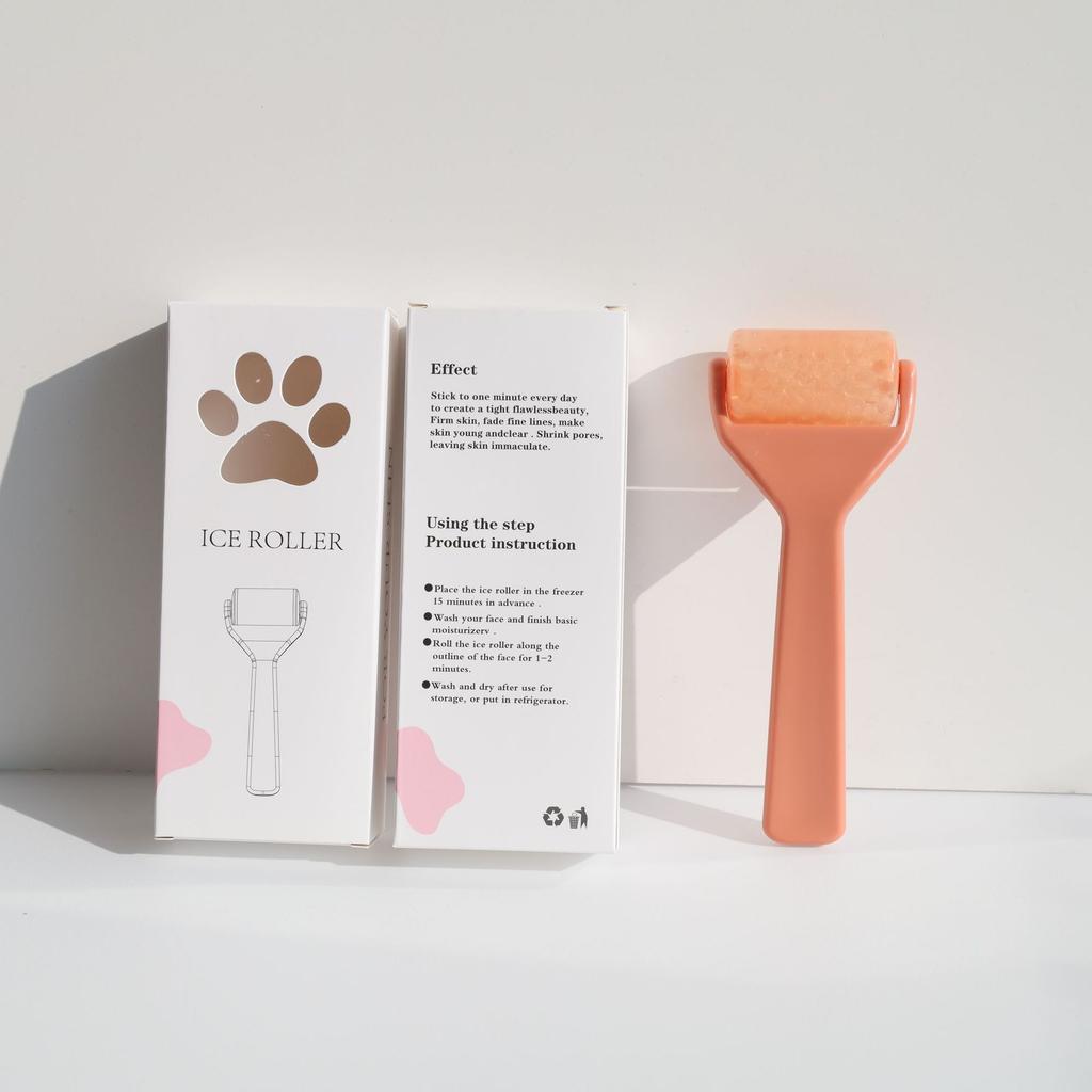 Ice Roller,Face Care Roller Massager for Puffiness Relief Pain and Minor Injury,Skin Beauty Tool to Tighten Pores Whiten Skin