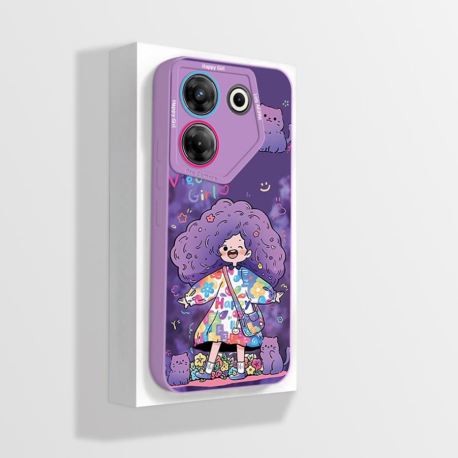 For Tecno Camon 20 4G 20 Pro 4G 5G Case Artistic Painting Pattern Soft Silicone Cover Protective Coque For Camon20 20Pro Funda