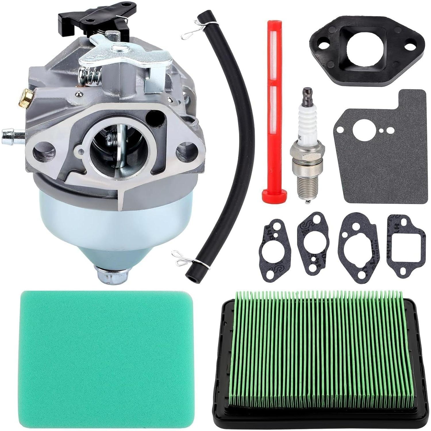 GCV190 Carburetor for Honda GC190 GCV190 GCV190A GV190LA Engine HRB217 HRX217 HRX217K1 HRX217K2 Lawn Mower Replace 16100-Z0Y-813 16100-Z0Y-812 16 белый