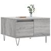  Coffee Table, Grey Sonoma Oak, 55x55x36.5 Cm, Wood-based