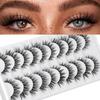 Natrual Long False Eyelashes Handmade Eye Makeup Tools Beauty 3D Faux Mink Lash  Eye Lash Extension