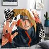 1PC Naruto Patterned Flannel Blanket Suitable For All Seasons For Home Decor Warmth And Comfort Gifts Holiday Present