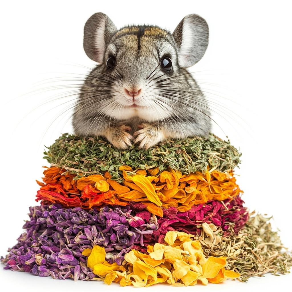 Supplementary Herbs for Chinchillas 100G Natural Mixture for Rodents