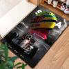 Ayrton Senna Carpet Rug for Living Room Bedroom Home Sofa Decoration,Kids play Nonslip Floor Mat