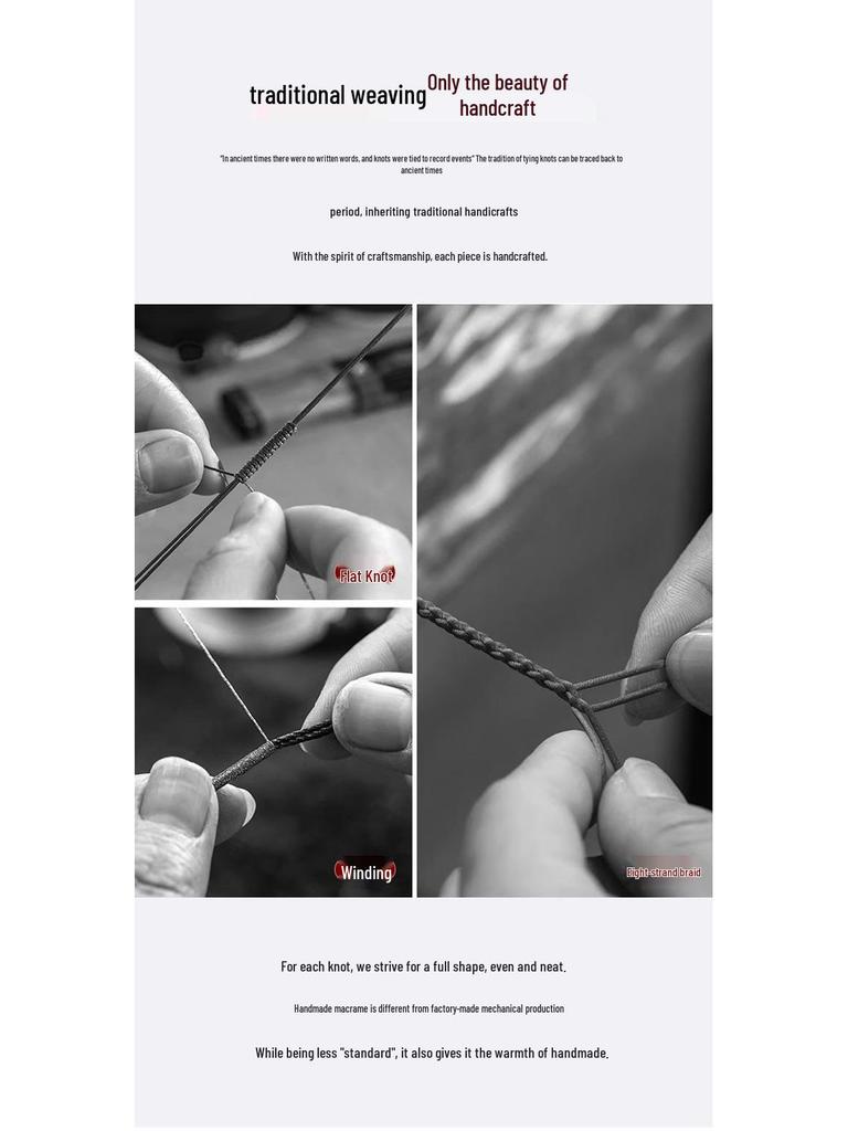 Southern Red Jade and Gold Amber Pendant with Handmade Woven Rope