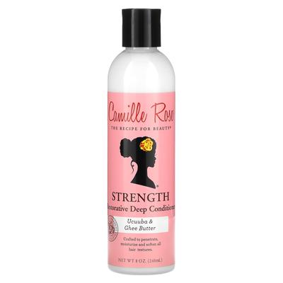 Camille Rose, Fuerza, Acondicionador Profundo Restaurador, Yucuba y Ghee, 8 oz (240ml)