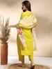 Indian Women Kurta Pant Dupatta Set Dress Bollywood Designer Top Tunic Kurti Salwar Suit