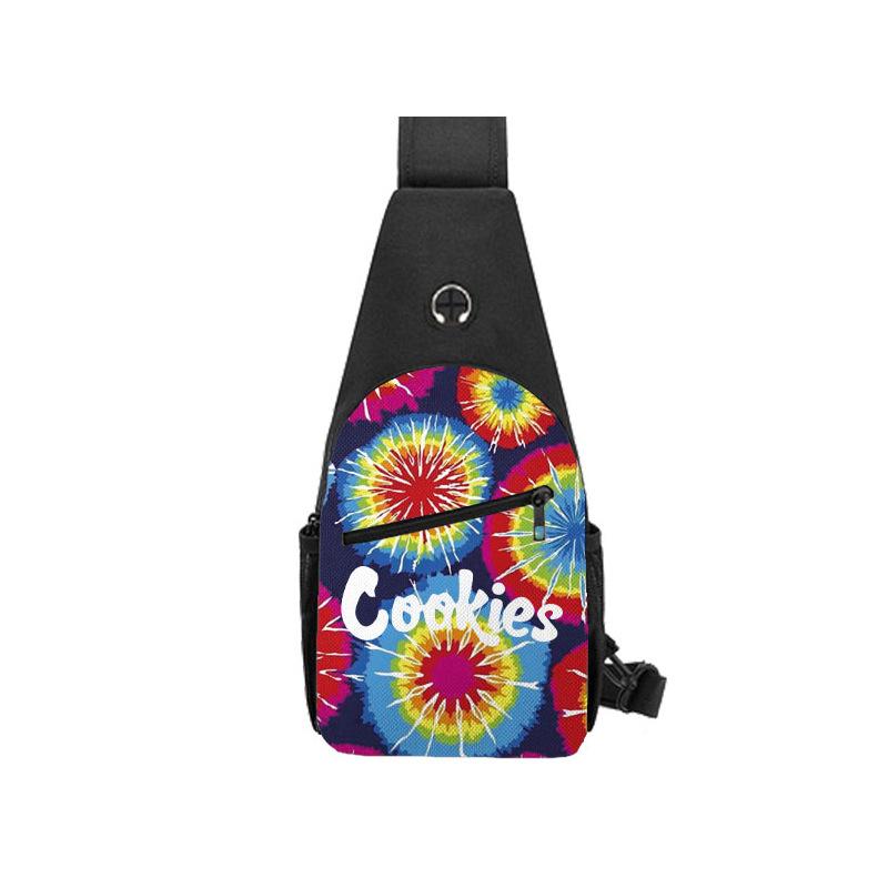 Cook Men'S Crossbody Bag Breast Bag Simple Luggage Oxford Cloth Fashion Waterproof Shoulder Backpack Tide Ins