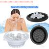 Portable Face Dipping Bowl for Ice Bath And Home Skincare Routine for Women And Girls 1 Pcs Large Foldable Silicone Bowl