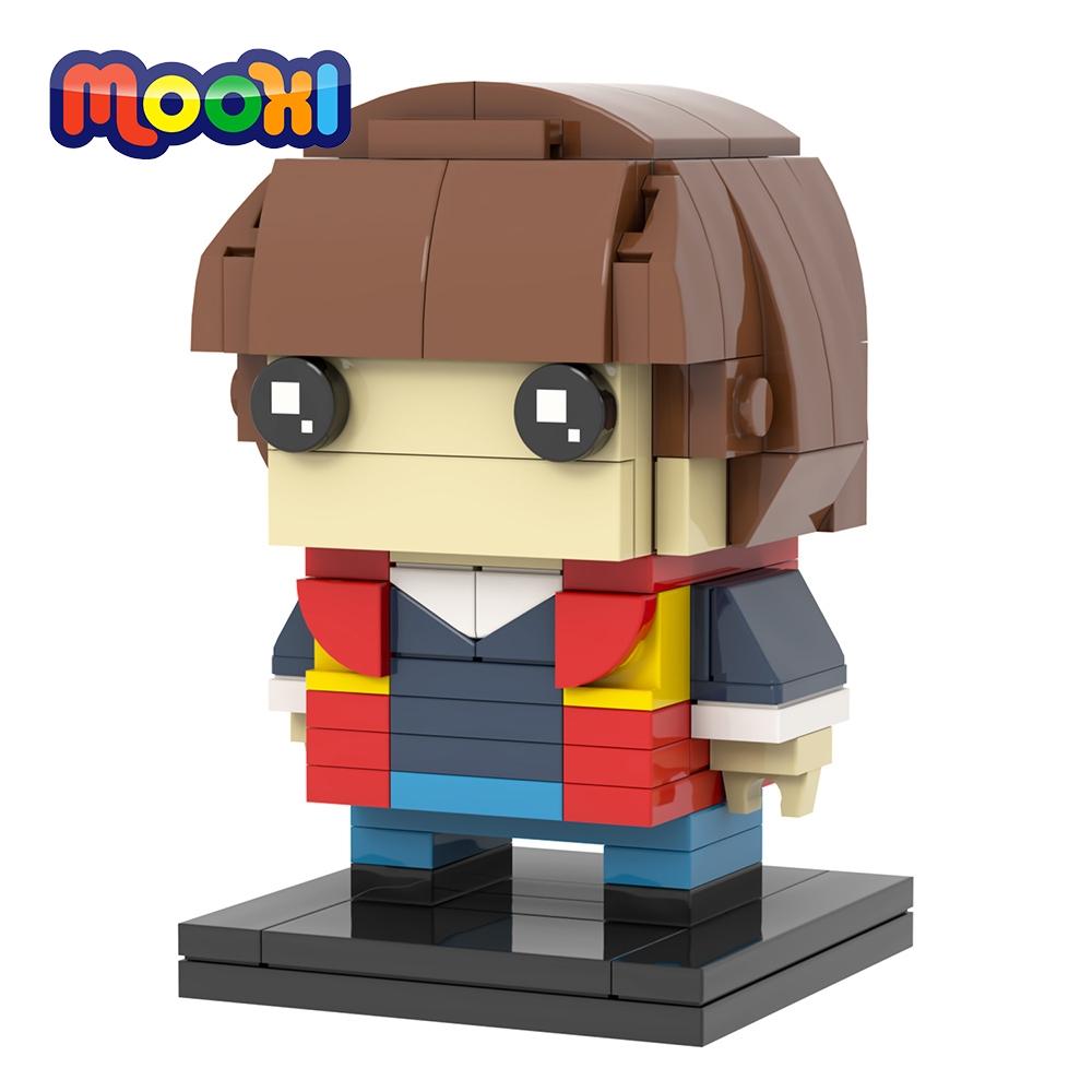 MOOXI Monster Demodog Stranger TV-Serienfigur Brickheadzed Thing Bausatz Erwachsenen Bausteine Set Kinderspielzeug MOC Stein Geschenk