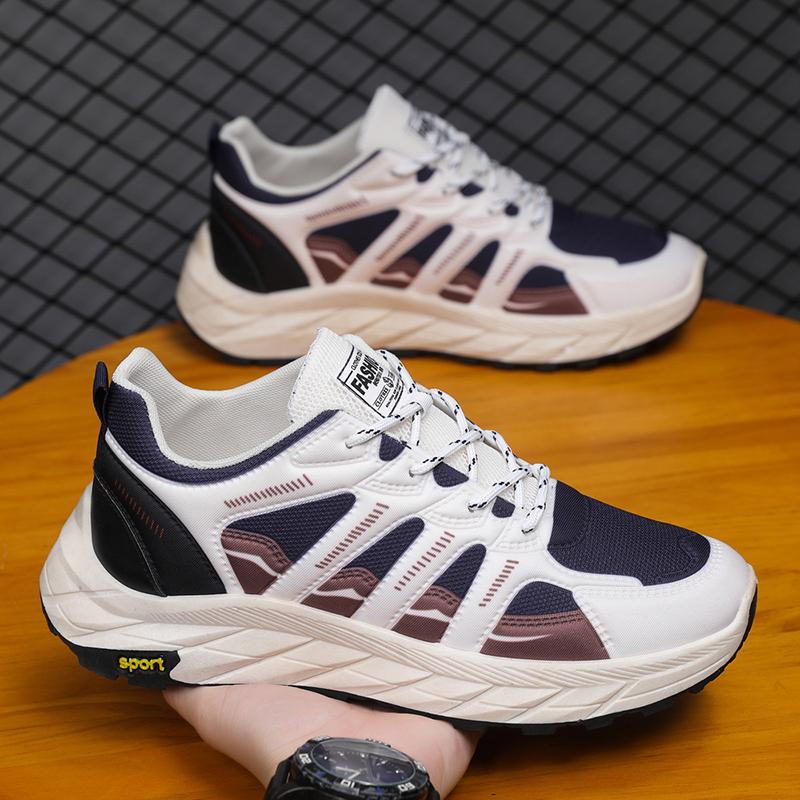 Oulylan New Men Sport Shoes Comfor Non-slip Casual Sneakers Outdoor Platform Jogging Shoes Fashion Designer Men Tenis Shoes