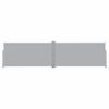 Retractable Side Awning 160x600 Cm Grey