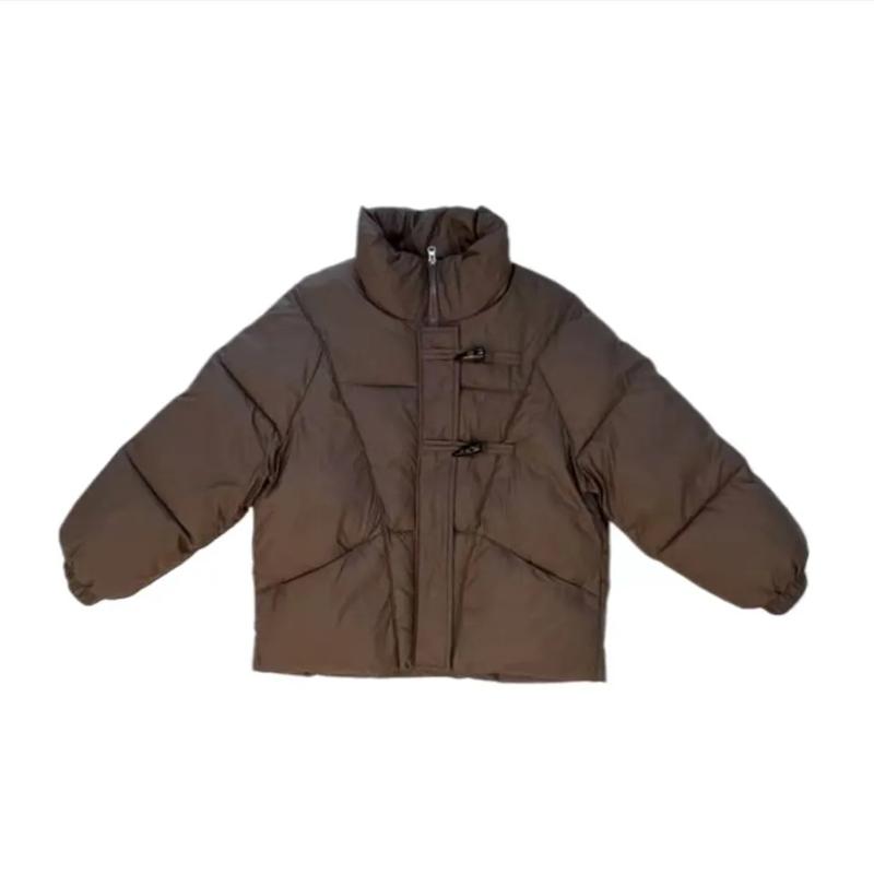 Women's Jacket Korean Version Stand Collar Short Cotton-padded Jacket Thickening Warm Parkas Winter Vintage Coat